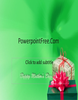 free powerpoint mothers day